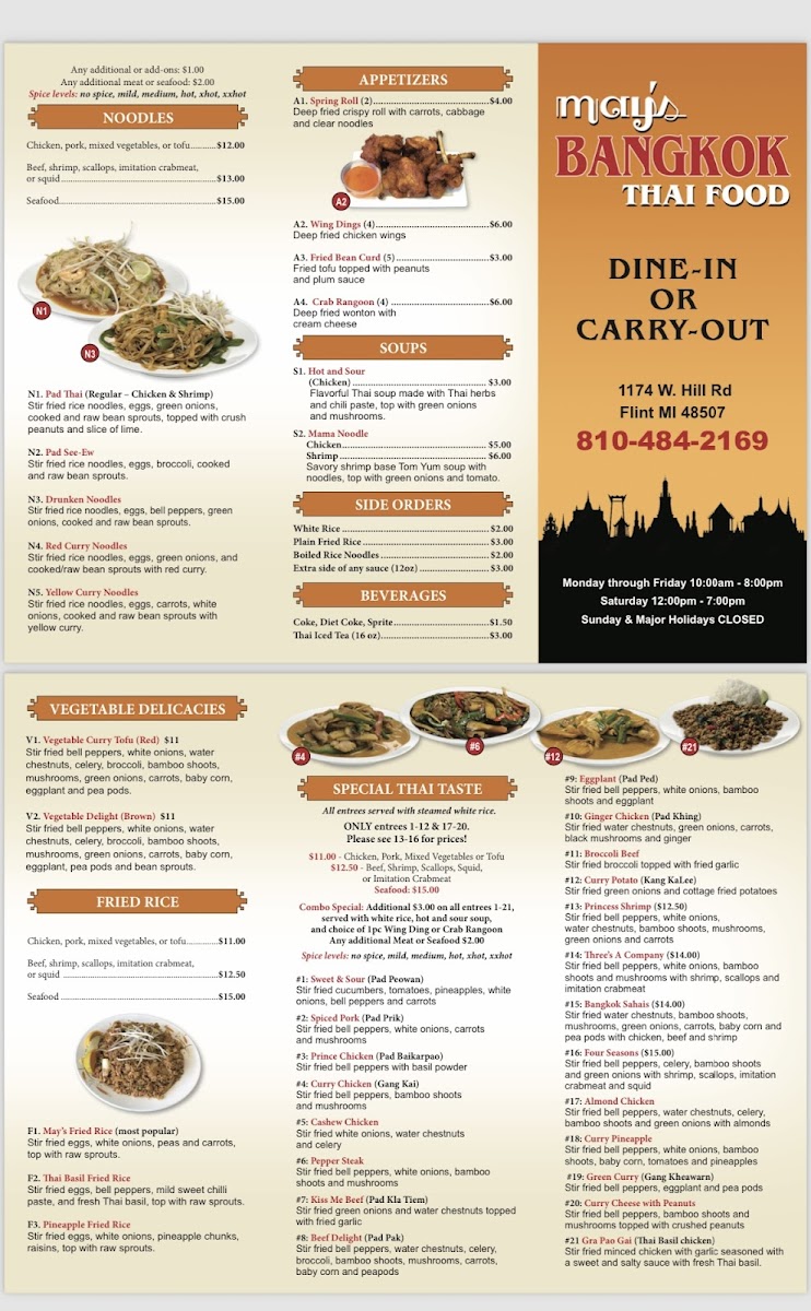 Menu May’S Bangkok (Flint)-1