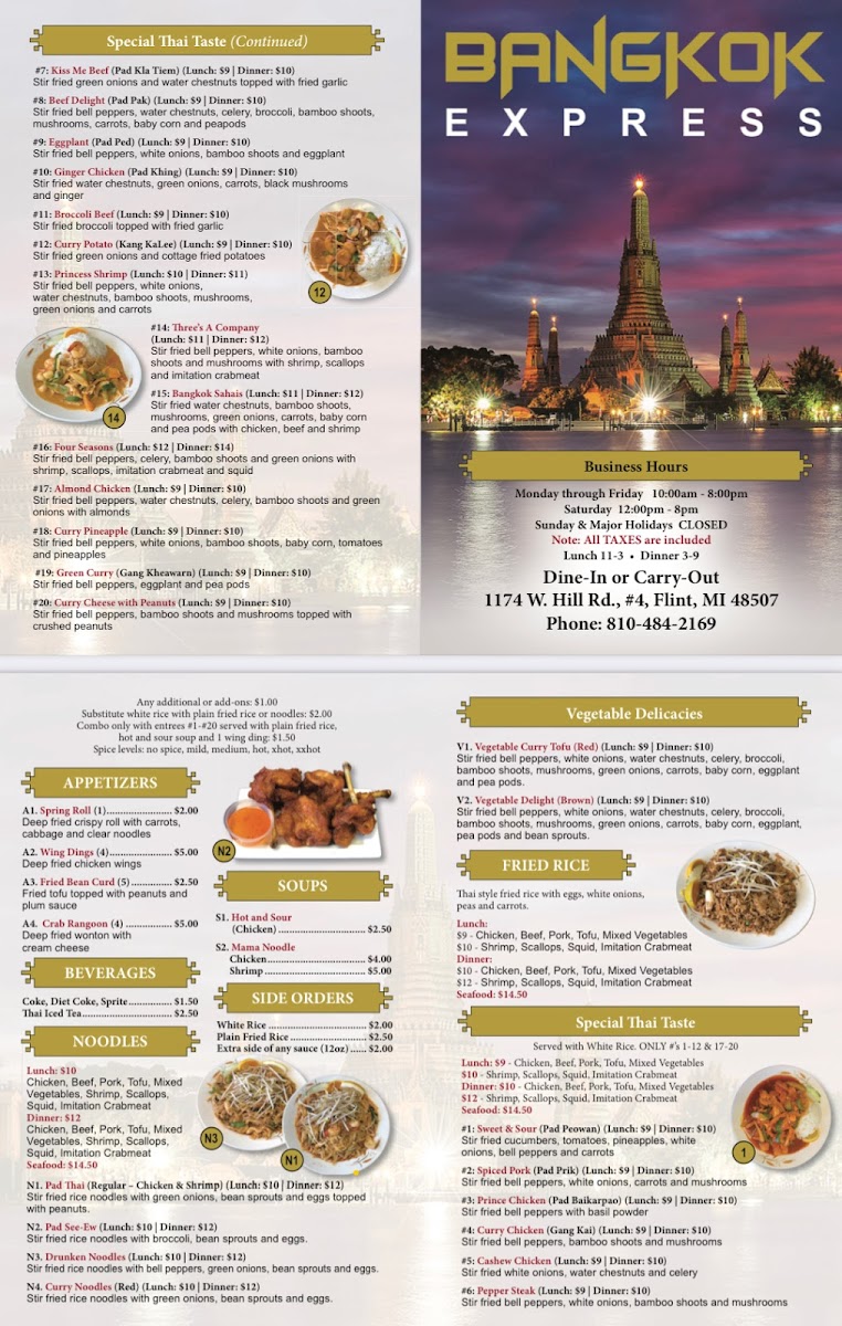 Menu May’S Bangkok (Flint)-2