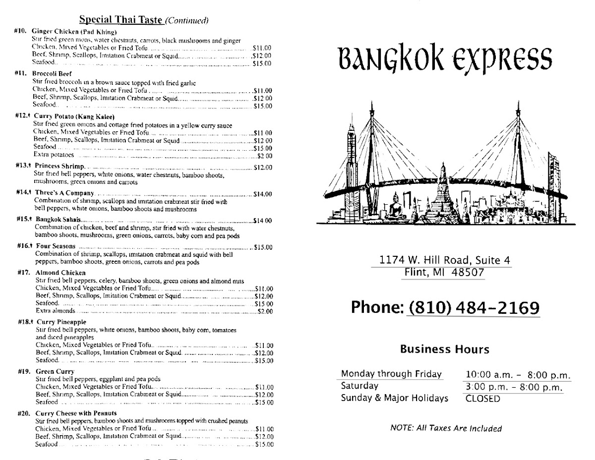 Menu May’S Bangkok (Flint)-4