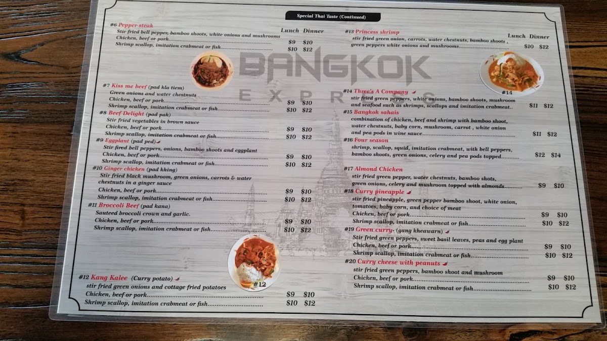 Menu May’S Bangkok (Flint)-7